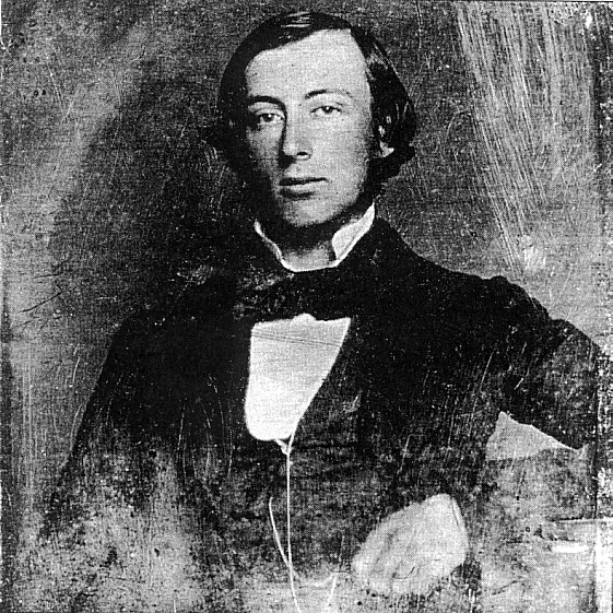 Alfred Bock as a young man (self portrait)